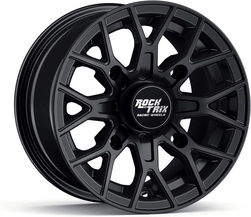 14x7 Black ATV Wheels Set of 4 W31186