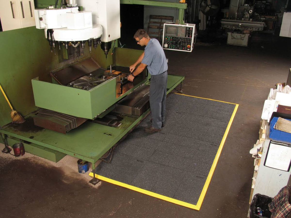Charcoal Carpeted Entrance Mat 4 x 6 ft D6637