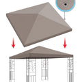 Replacement Top Cover for 10'X10' Gazebo Canopy A13558