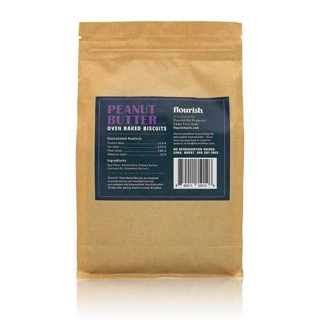 Peanut Butter Banana Biscuit Dog Treats T80071