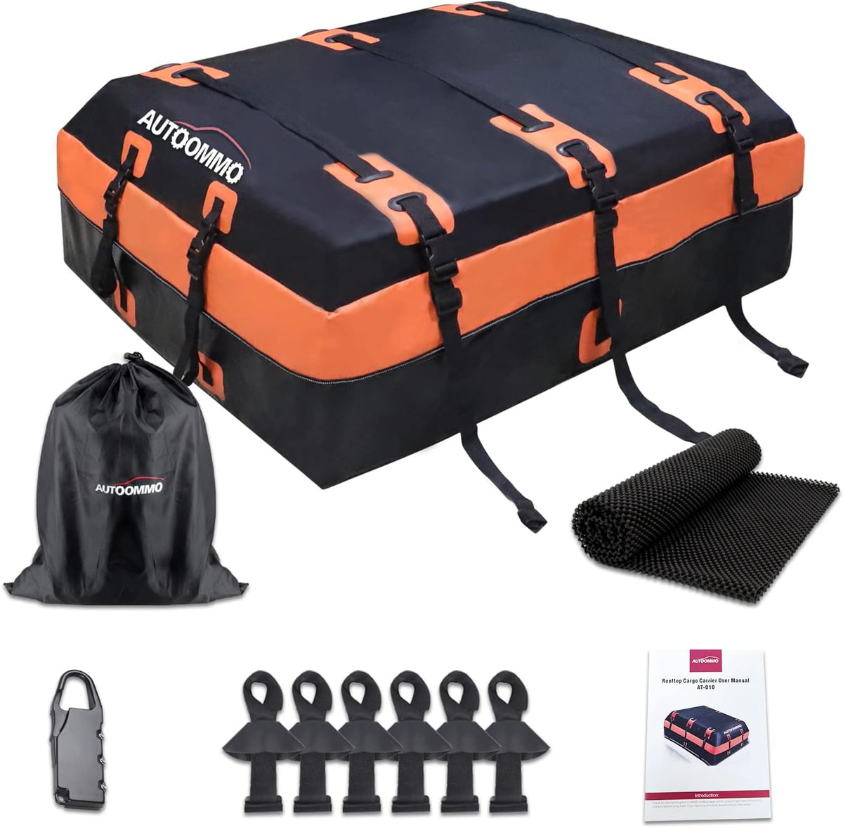15 Cubic Feet Waterproof Rooftop Cargo Carrier Bag R2880
