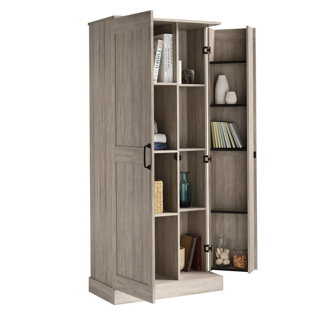 Spring Maple Finish Storage Cabinet F36733