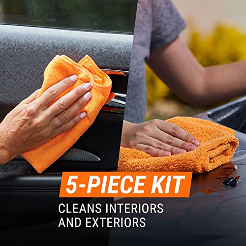 Car Wash and Interior Cleaner Kit, 5 Count S436691
