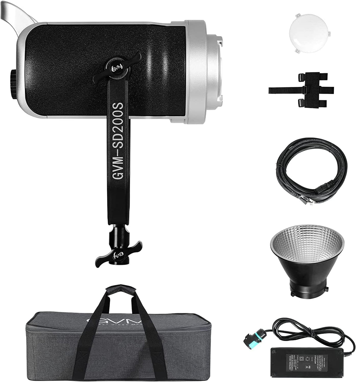200W 5600K LED Video Light with DMX/Bluetooth App Control G6551
