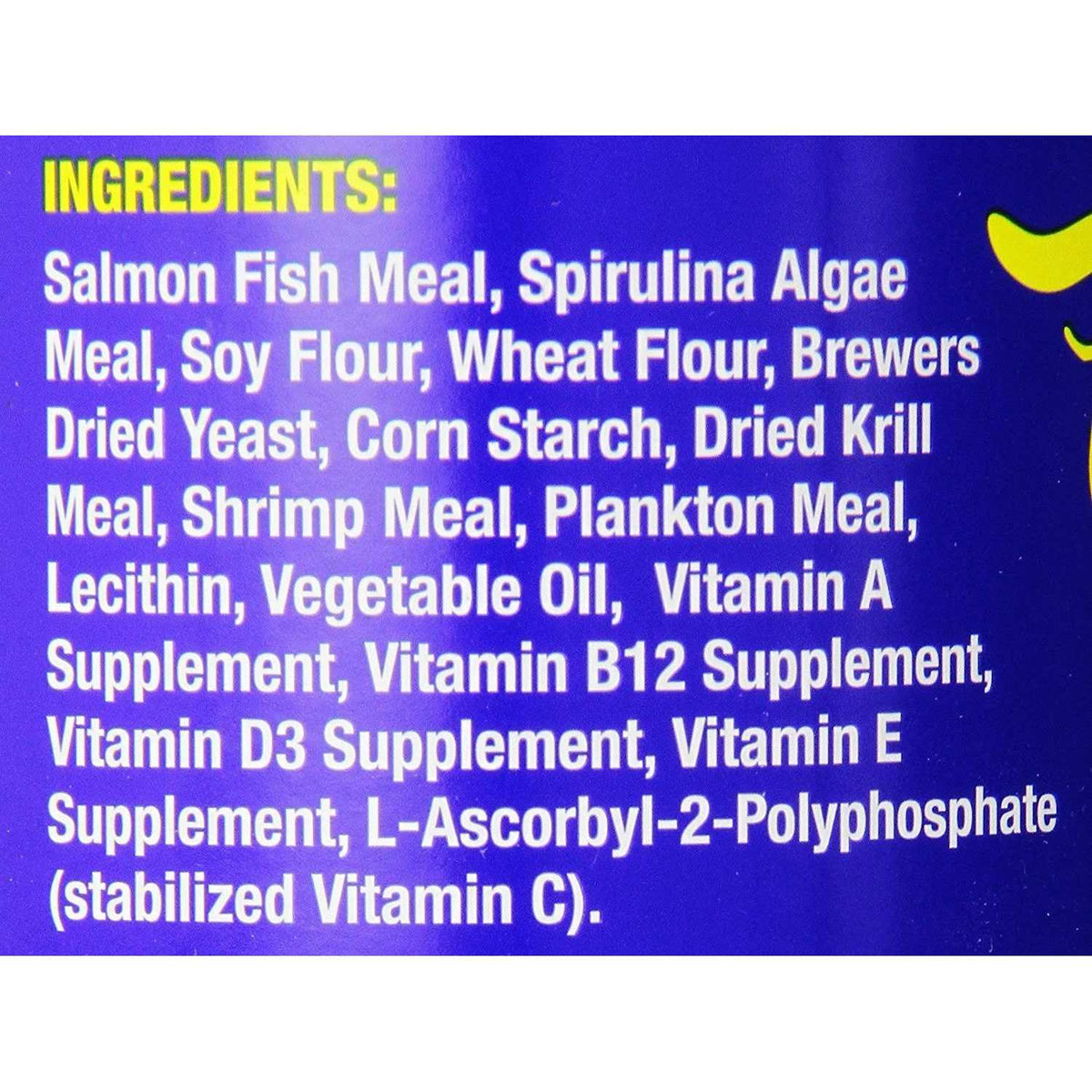 Spirulina 20 Fish Food Flakes M589