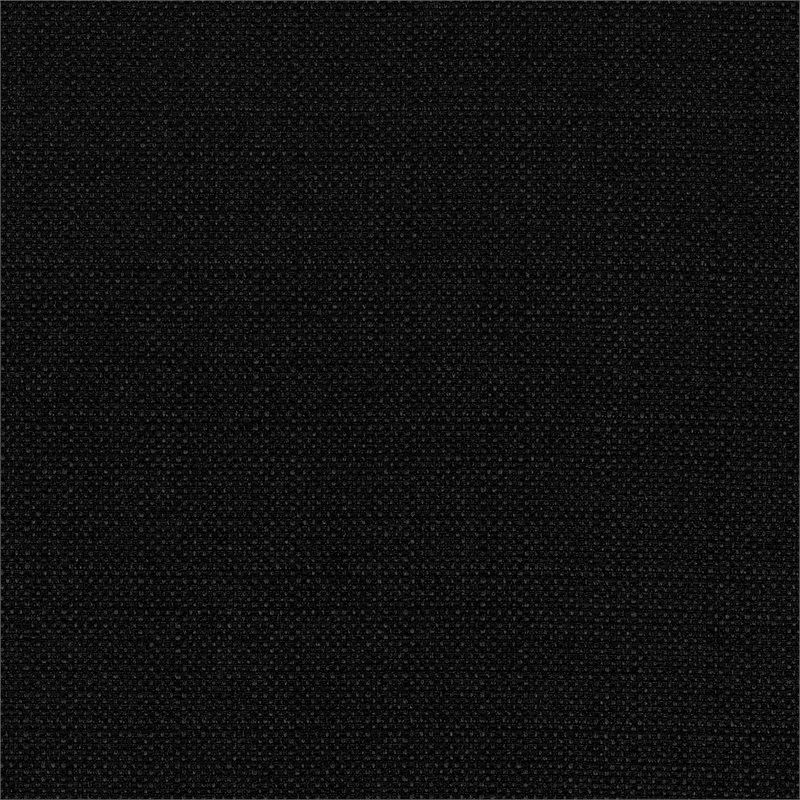 Black Textured Fabric Loveseat M76920