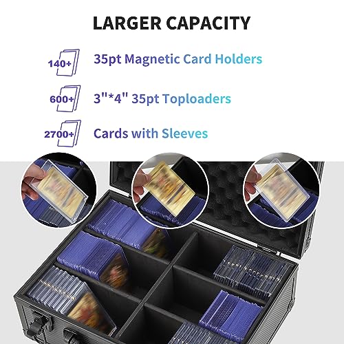 Storage Box for 3" x 4" 35pt Rigid Card, Holds 600+ Toploaders U626734