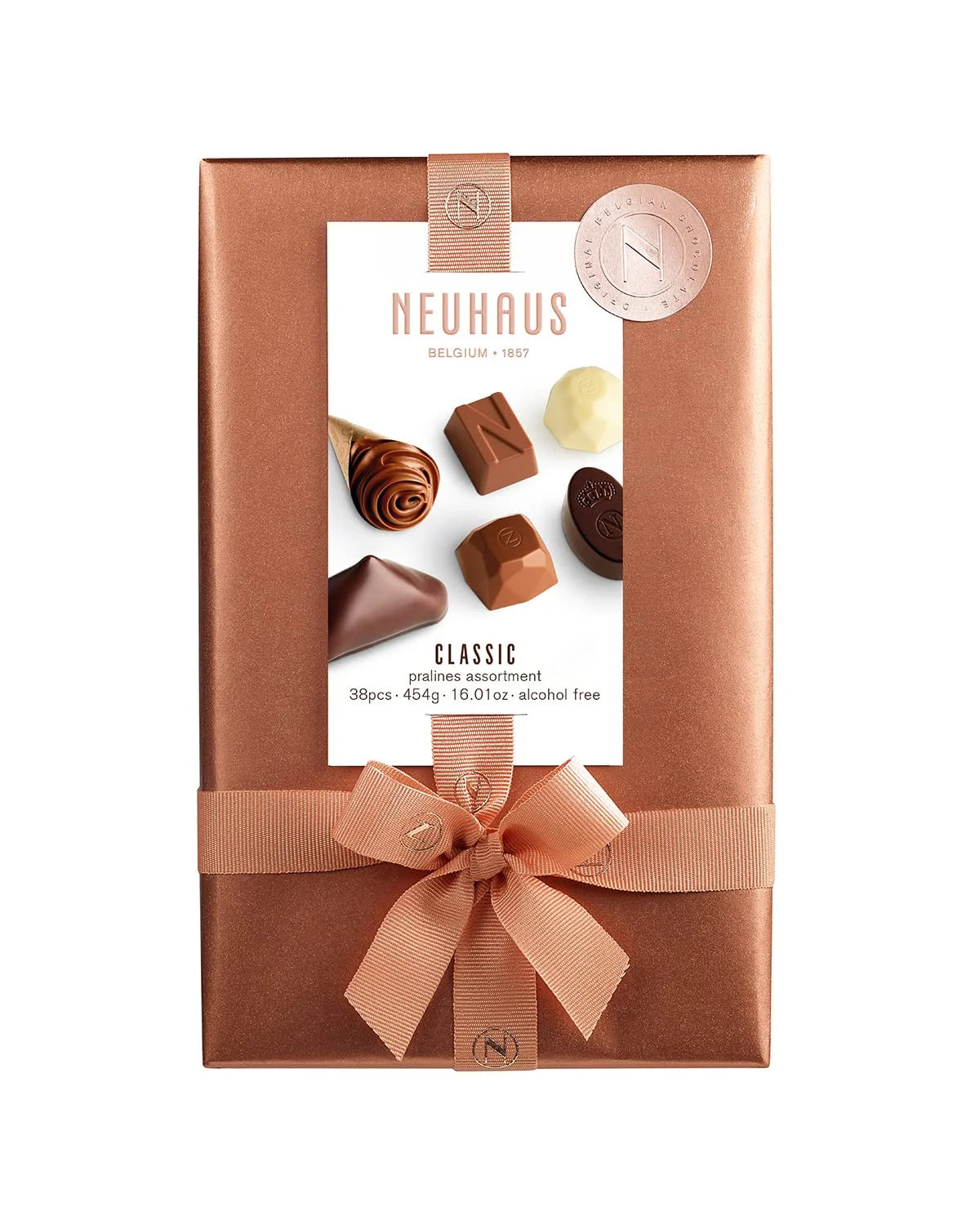 1 Lb Assorted Milk, White & Dark Chocolate Pralines P680