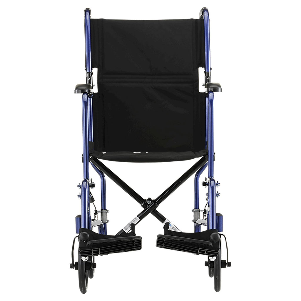 Lightweight Transport Chair Blue Q75347
