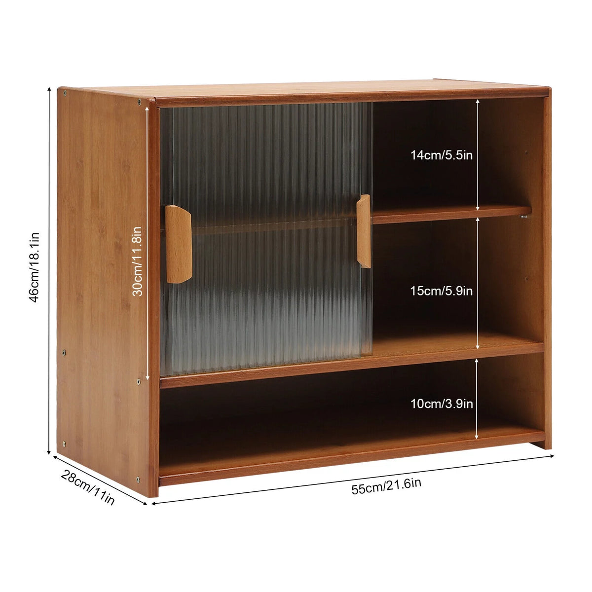 Small Kitchen Cabinet Sideboard with Sliding Door I1710