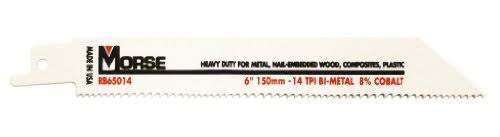 50-Pack 6-Inch Bimetal Reciprocating Saw Blade A87674
