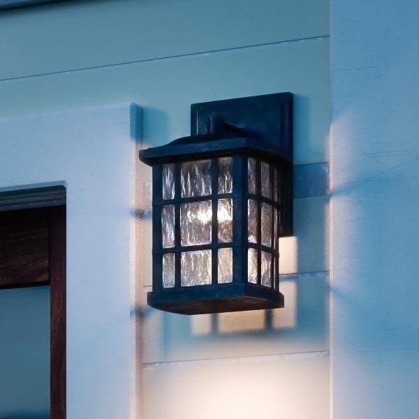 Black Outdoor Wall Light C316