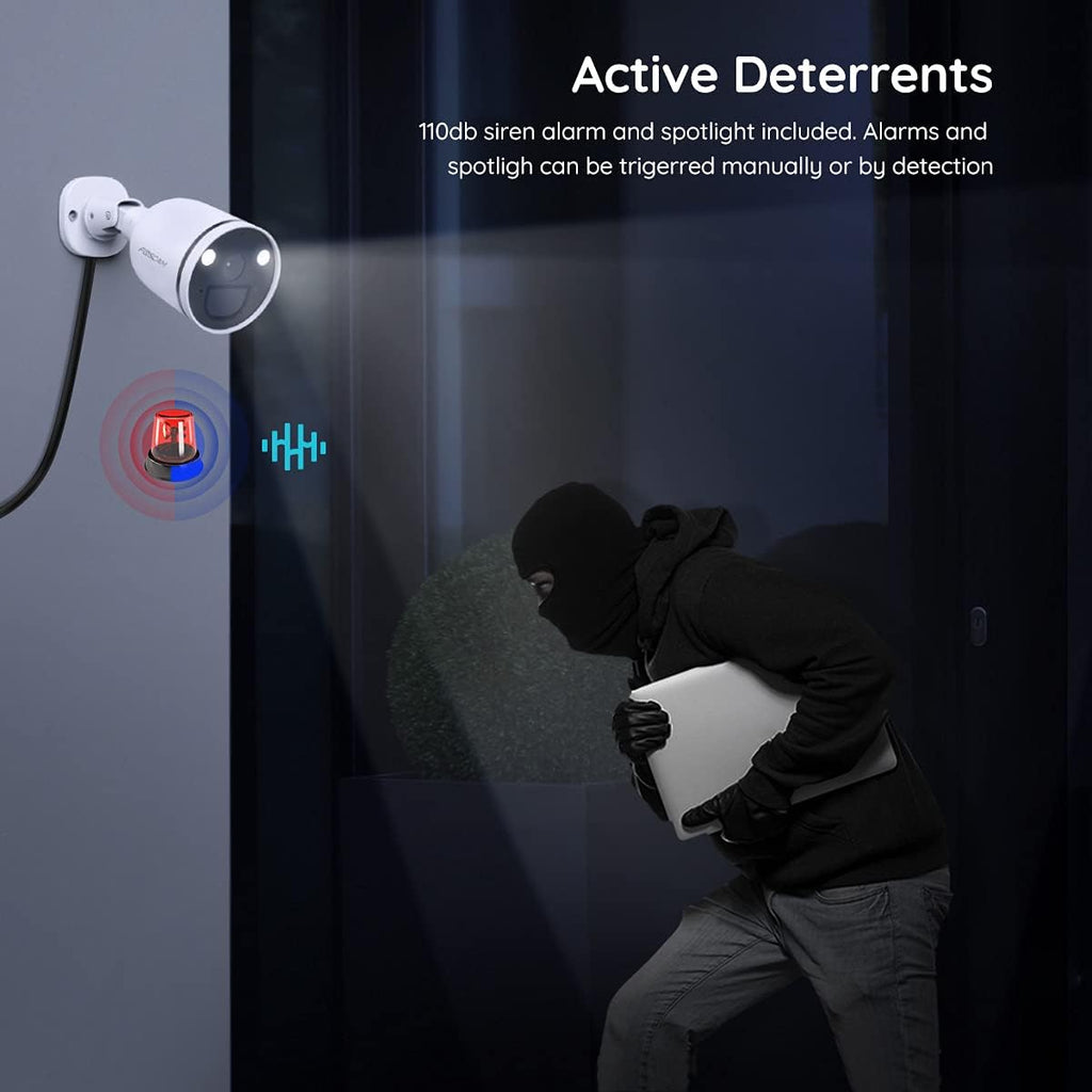 2K/4MP Wifi Security Camera with Color Night Vision K47211