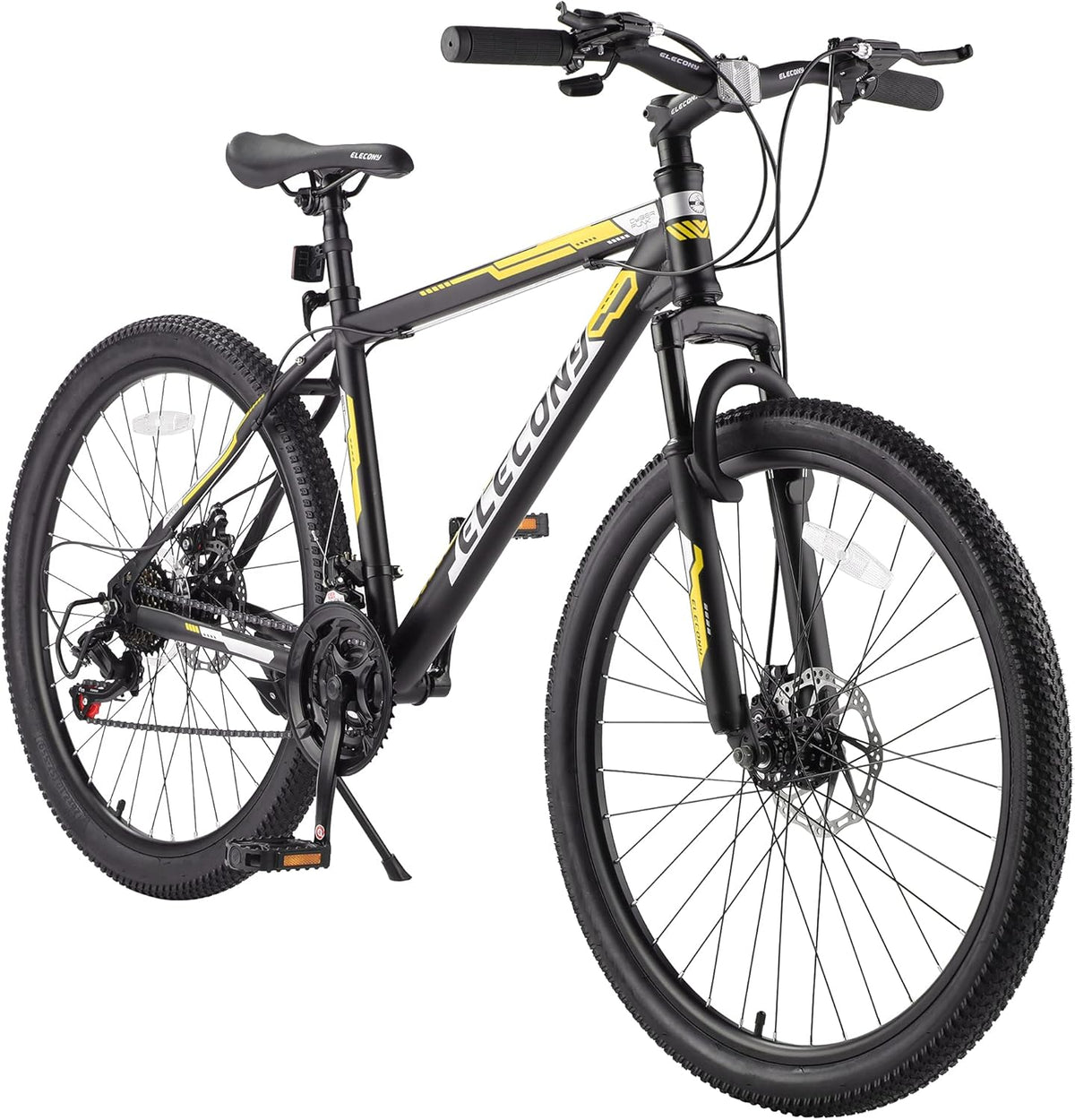 26/27.5/29 Inch Mountain Bike, Shimano 21 Speeds, Mechanical Disc Brakes, Aluminum/High-Carbon Steel Frame K456