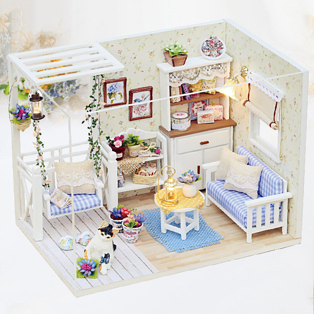 Mini DIY House Building Model Toy X500398