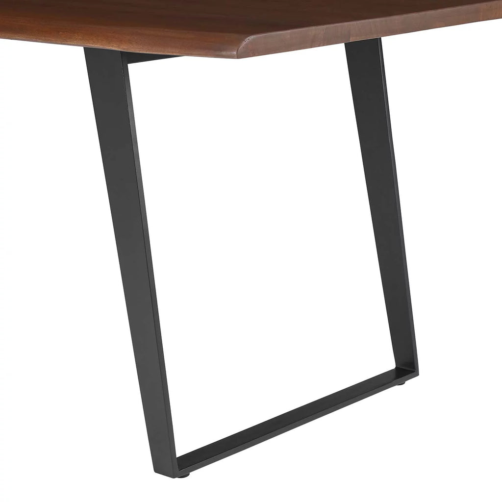 60" Live Edge Acacia Wood Dining Table M2306
