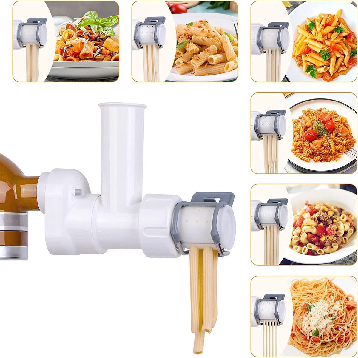 6X Pasta Roller & Meat Grinder Attachment White A967219