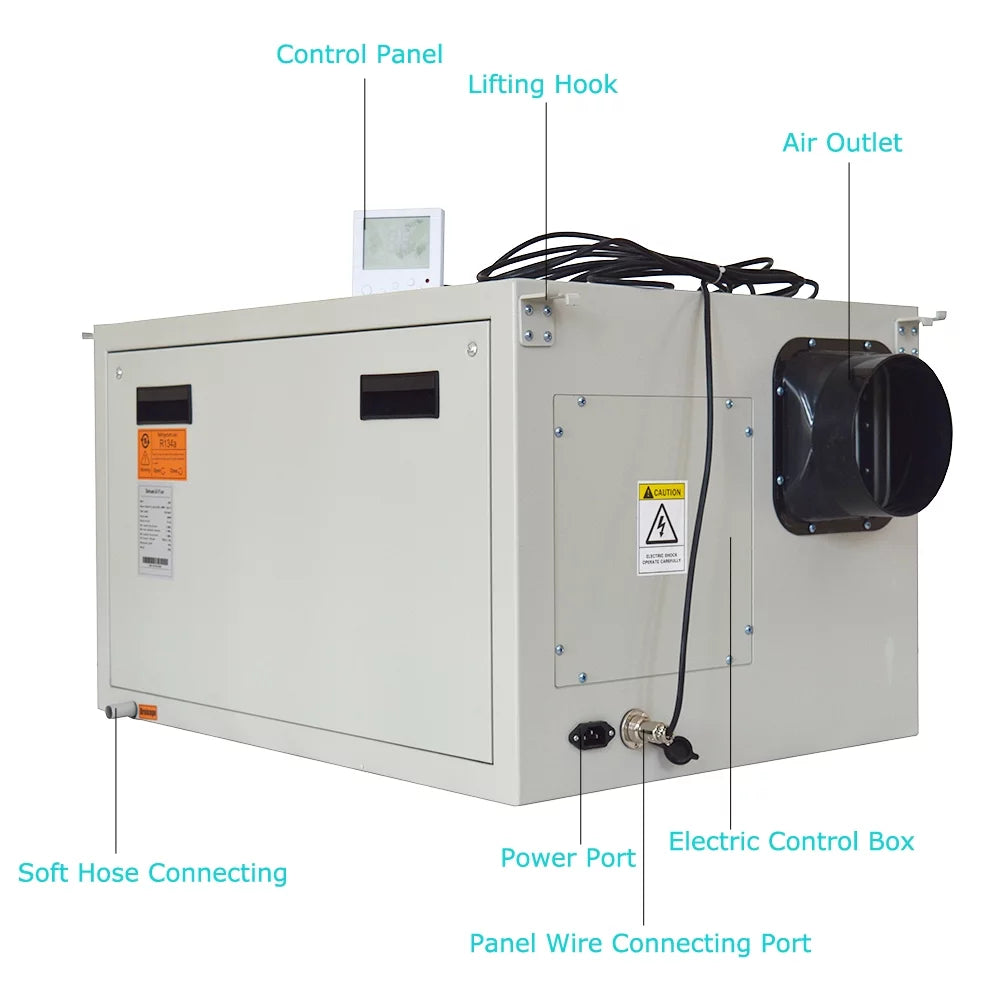 Ceiling Household Basement Dehumidifier 2200W E39972