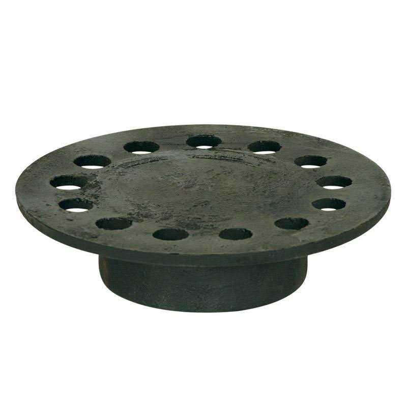 5 in. Weathered Round Cast Iron Floor Drain Strainer T7273