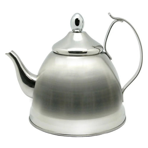 1.0 Quart Stainless Steel Tea Kettle with Infuser Basket H261218