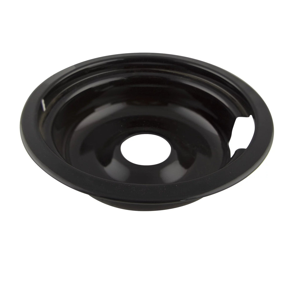 Black Porcelain 4 Piece Drip Bowl V378