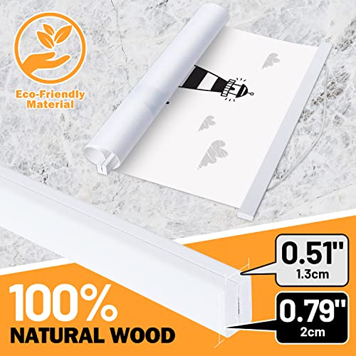 24x36 24x18 24x30 Magnetic Wood Poster Frame Q31852