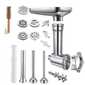 Metal Food Grinder Attachment for KitchenAid Stand Mixers with Sausage Stuffer Tubes H8789