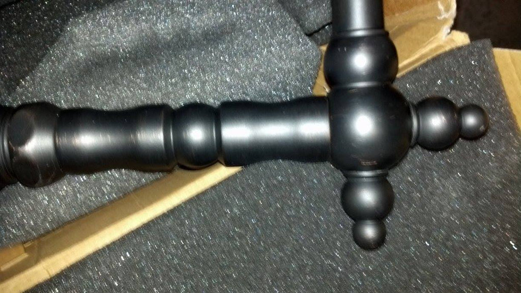 Tuscan Bronze Lavatory Faucet with Cross Handles C79614