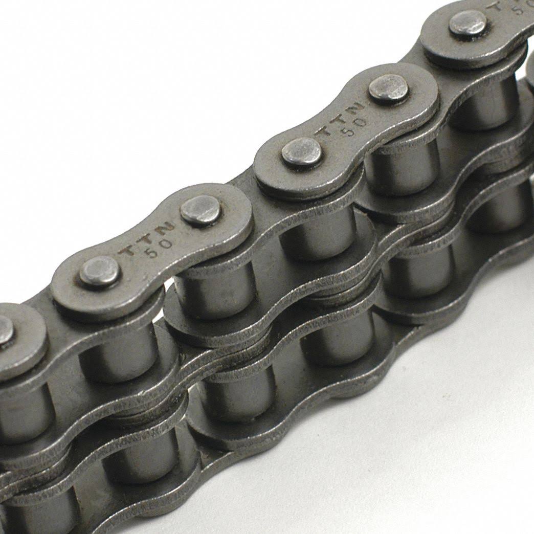 08B-2 x 10ft Roller Chain, Carbon Steel G97220
