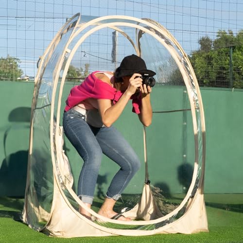 Clear Outdoor Bubble Tent 1-6 Person Pop Up Shelter B40404