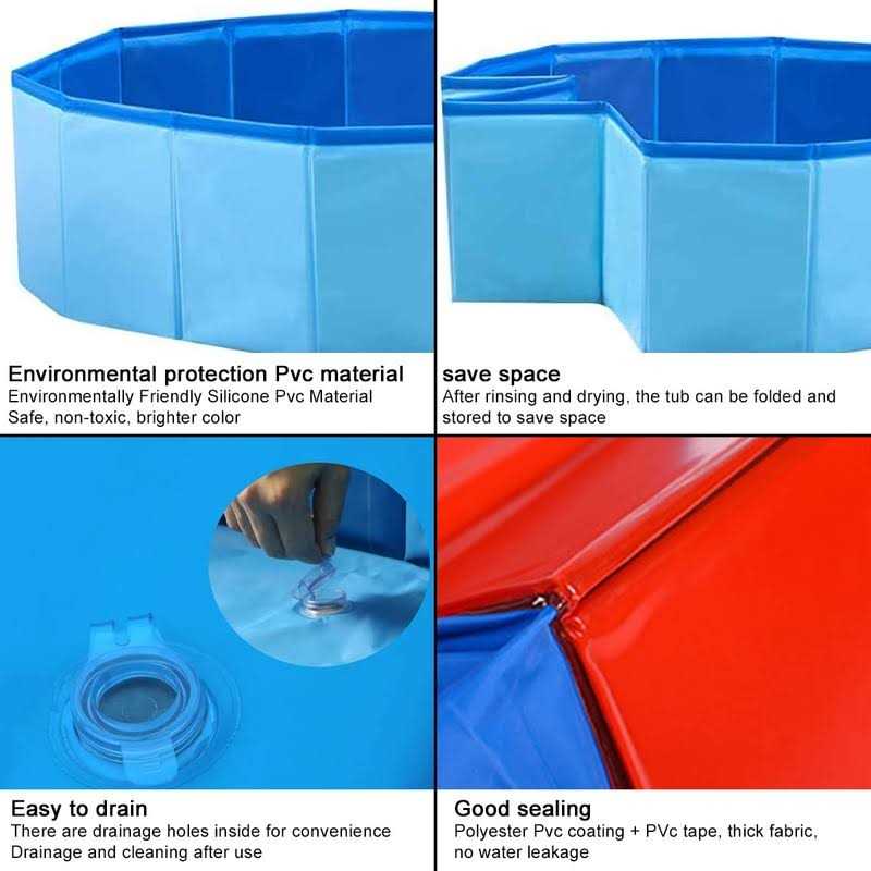 PVC Dog Pool 24 x 8 Inch E11480