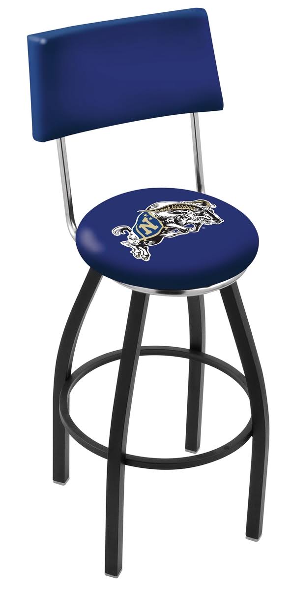 Black Wrinkle Swivel Bar Stool E694