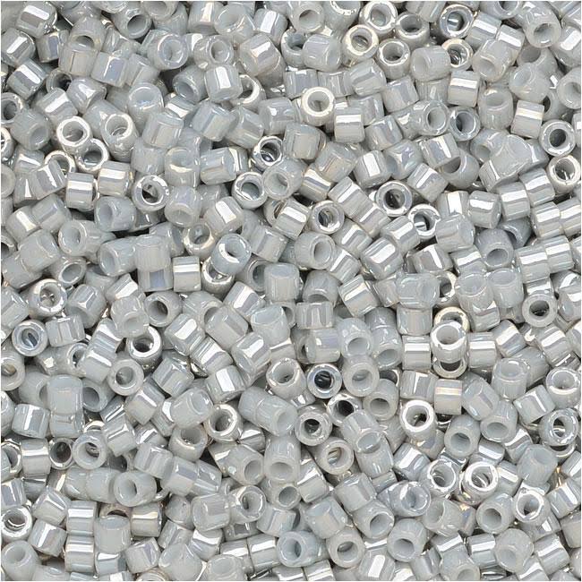 11/0 Ceylon Gray Seed Beads N4090