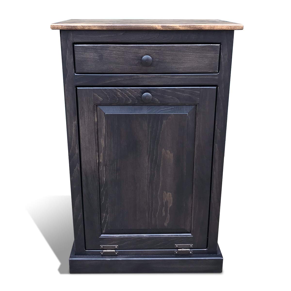 Wooden Pull Out Trash Can Cabinet L386651