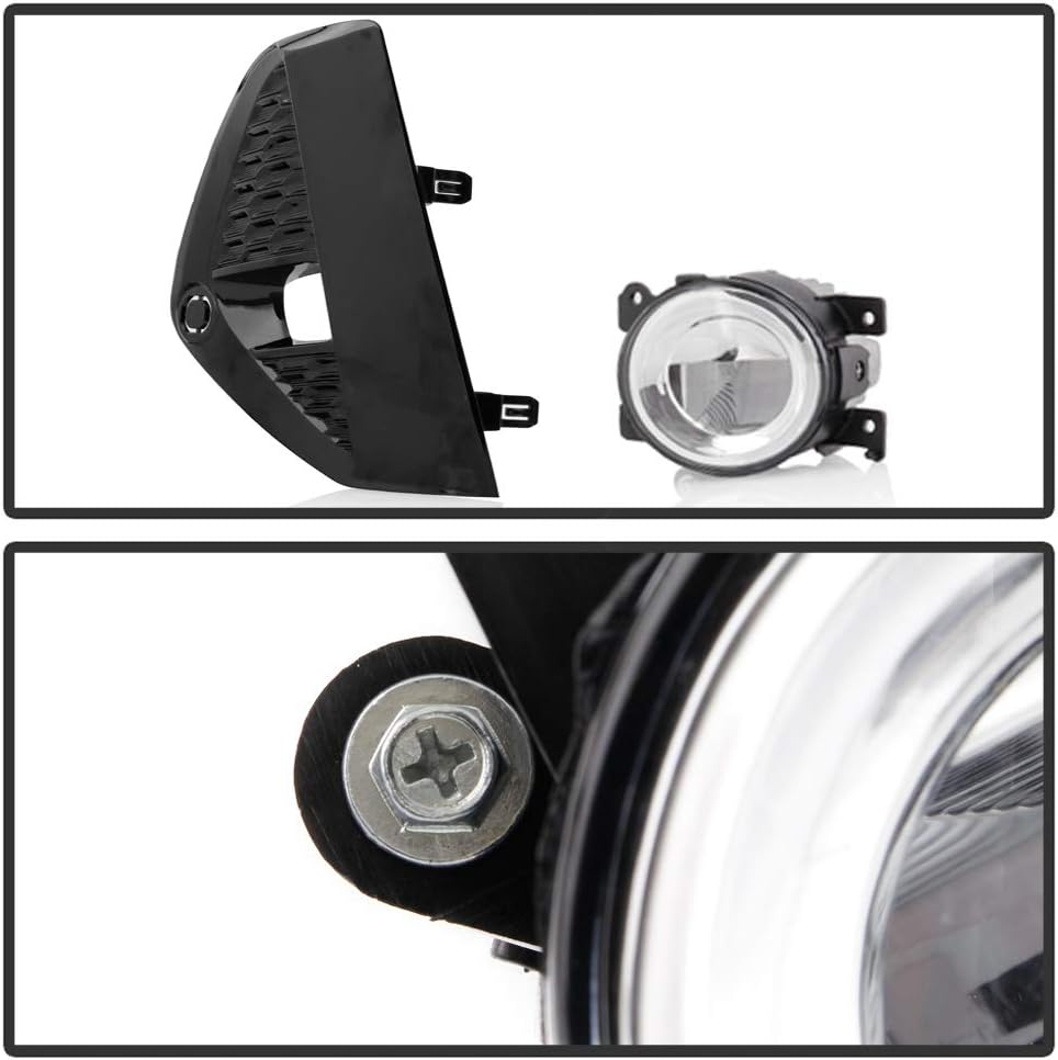 LED Bumper Fog Lights with Switch Assembly Pair P82669