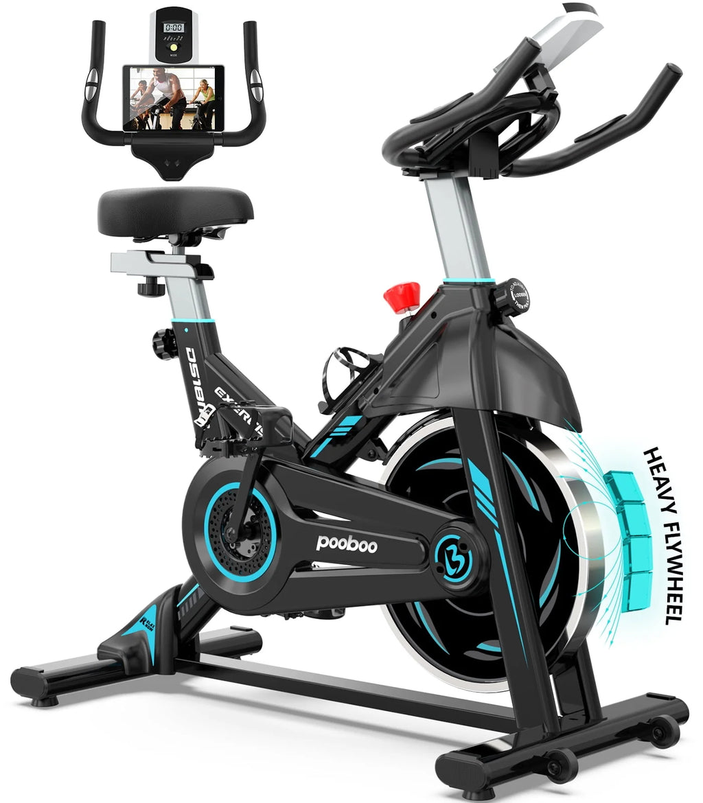 Indoor Cycling Bike Magnetic Stationary Exercise Bike 40lbs Flywheel S80445