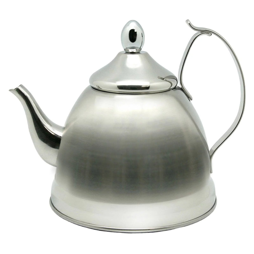 1.0 Quart Stainless Steel Tea Kettle with Infuser Basket H261218