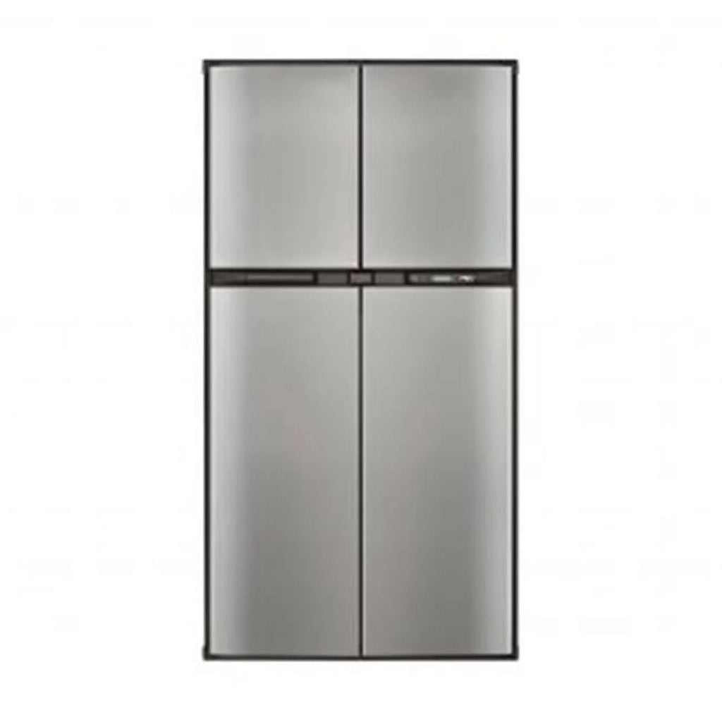 8.2 Cu. Ft. Dual Compartment 2-Door Refrigerator with Freezer, Silver N10172