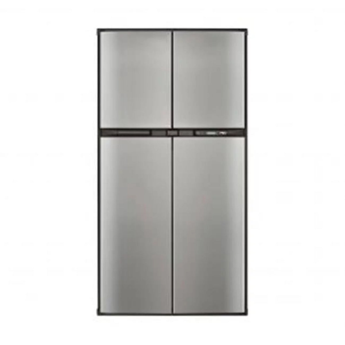8.2 Cu. Ft. Dual Compartment 2-Door Refrigerator with Freezer, Silver N10172