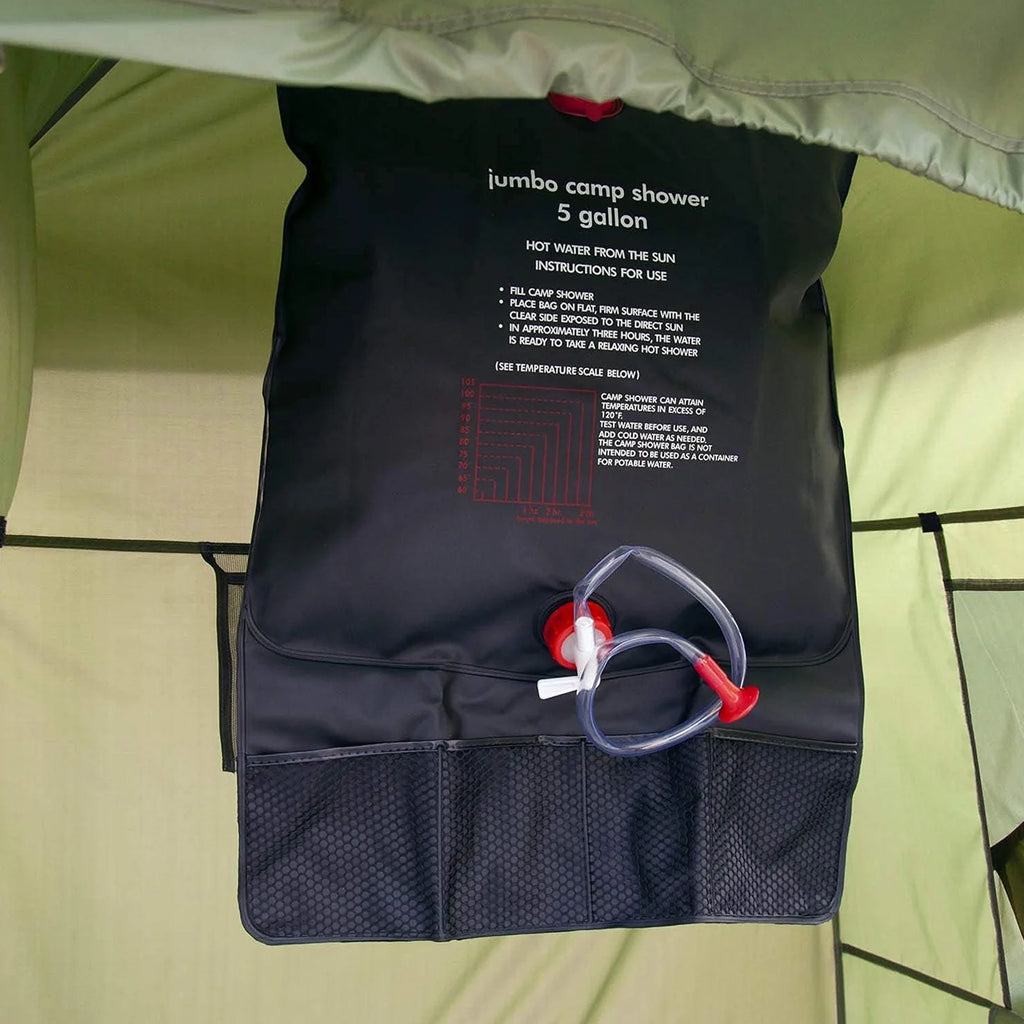 Camping Tent with Portable Toilet, Shower, Changing Room R1946