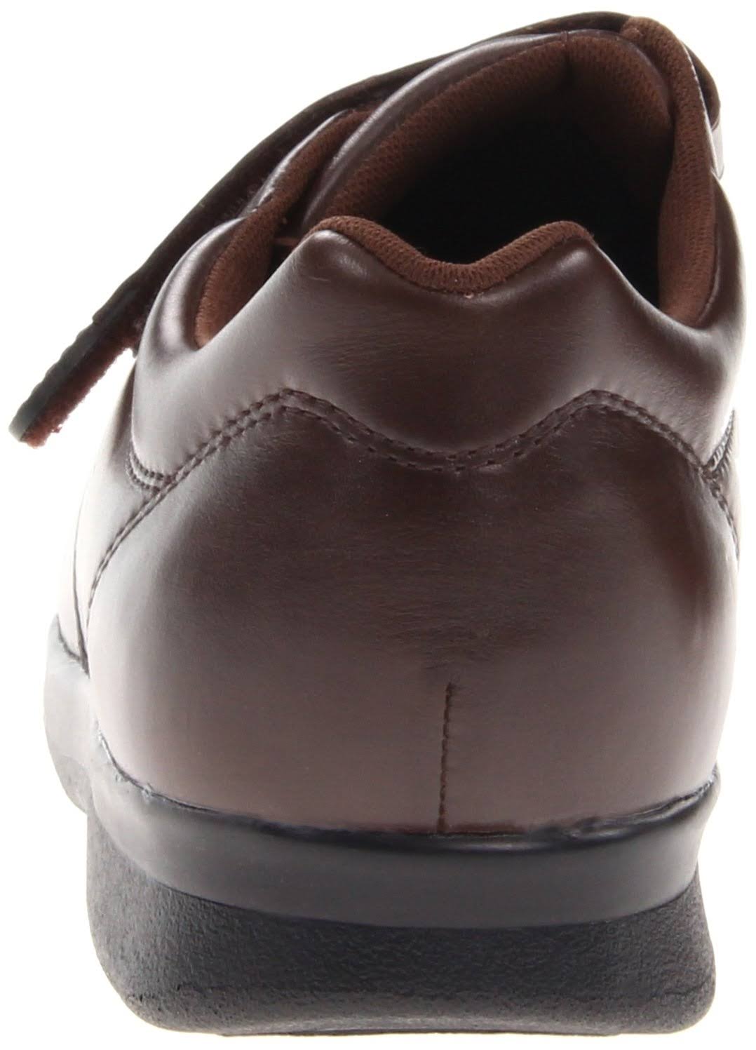 Brown Strap Walker Shoes Z113626