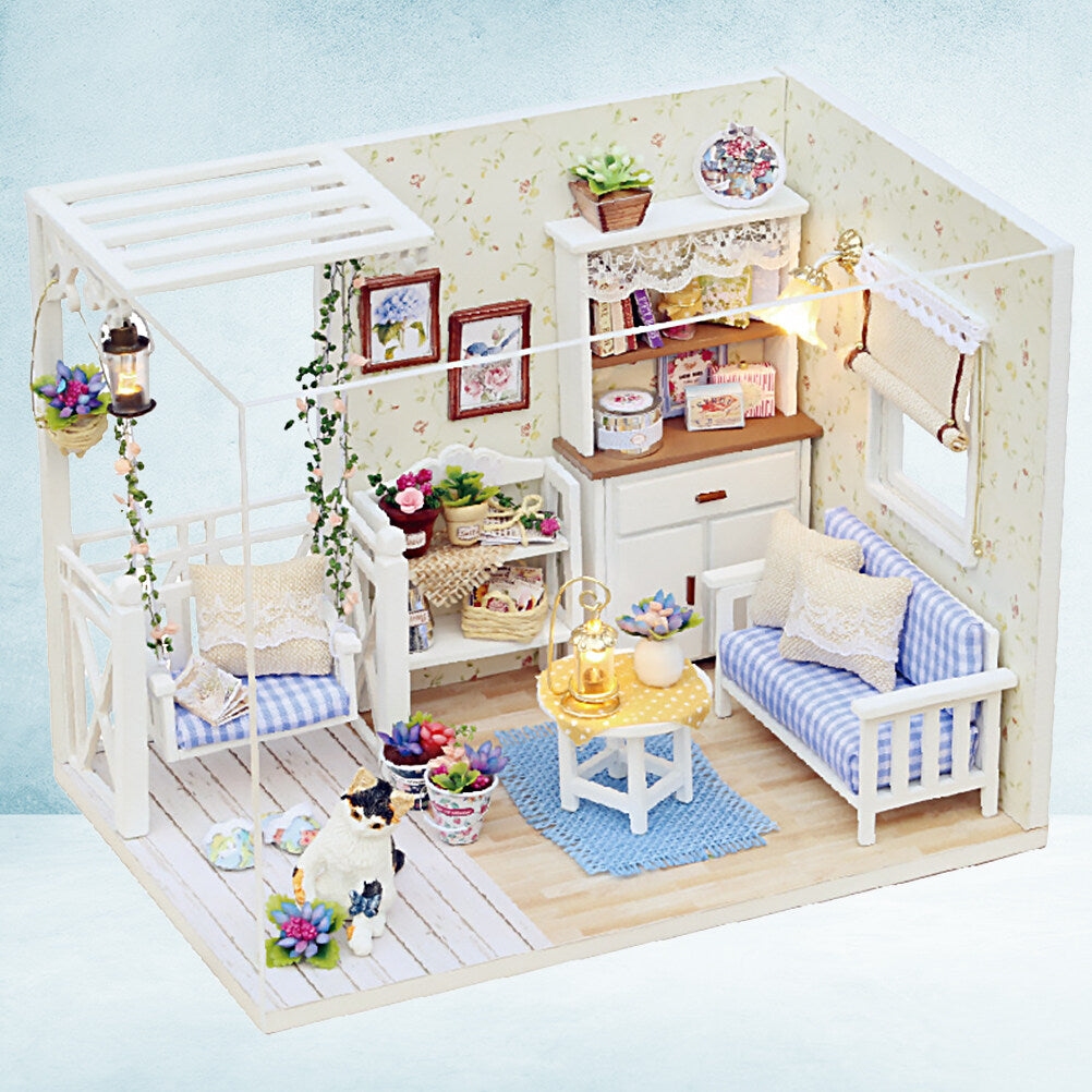 Mini DIY House Building Model Toy X500398