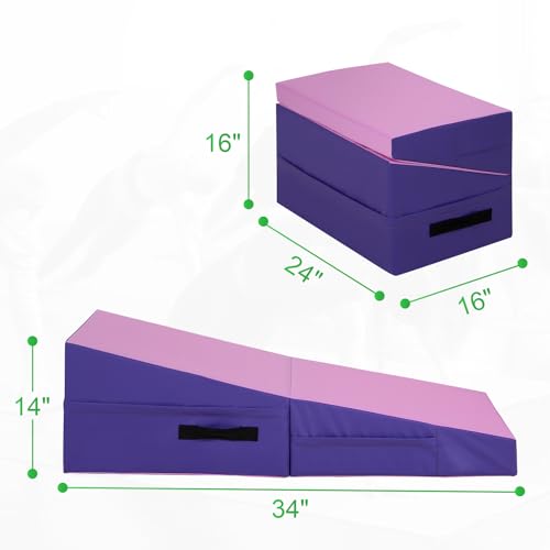 Folding Gymnastics Mat with Handle F10919