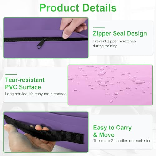 Folding Gymnastics Mat with Handle F10919