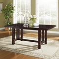 Cappuccino Brown Wood Dining Table U1366