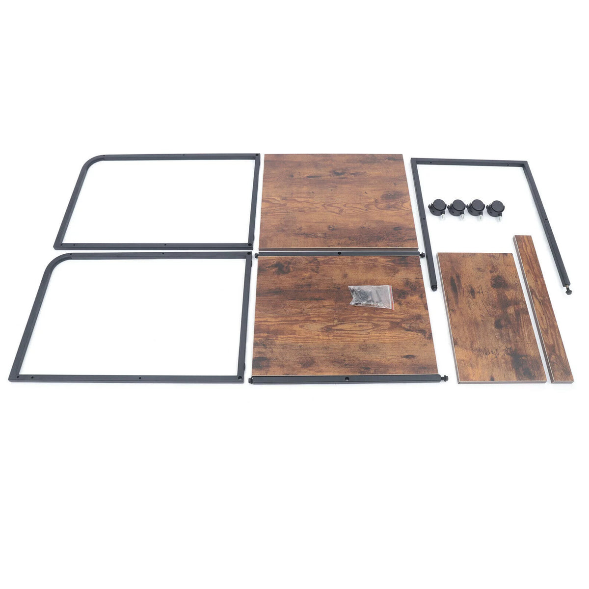 3-Tier Rolling Printer Stand with Storage Cart U8032