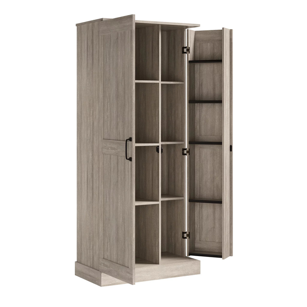 Spring Maple Finish Storage Cabinet F36733