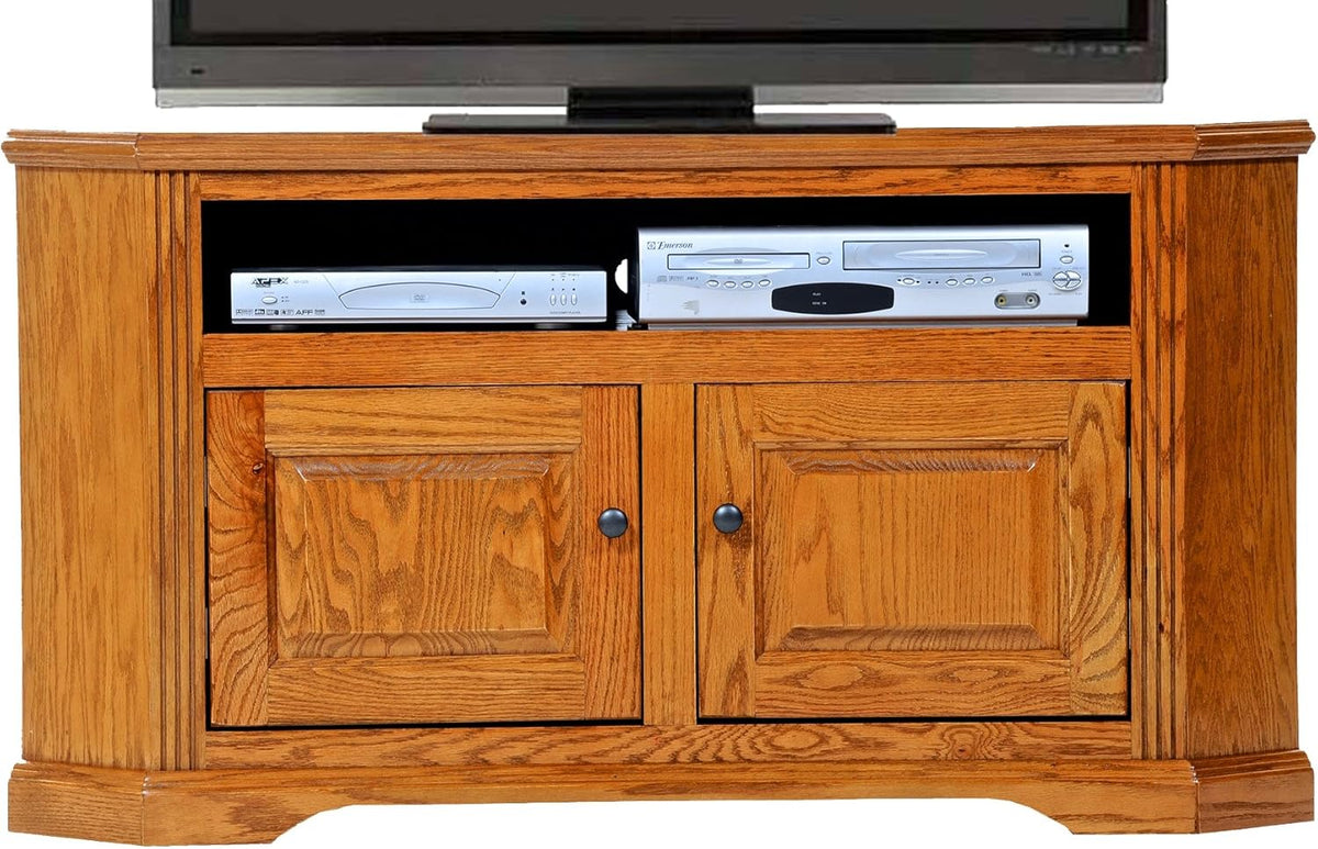 Oak Corner TV Cart W281
