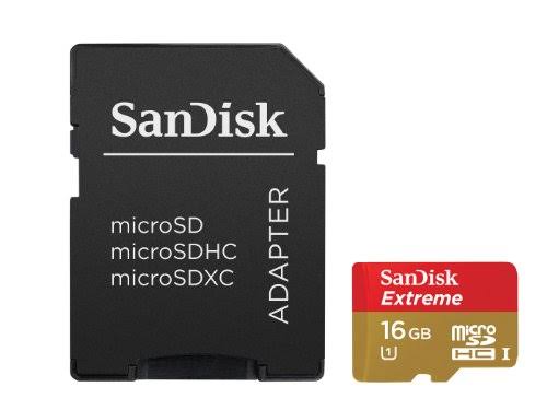 16GB microSDHC Flash Memory Card with Adapter B7973