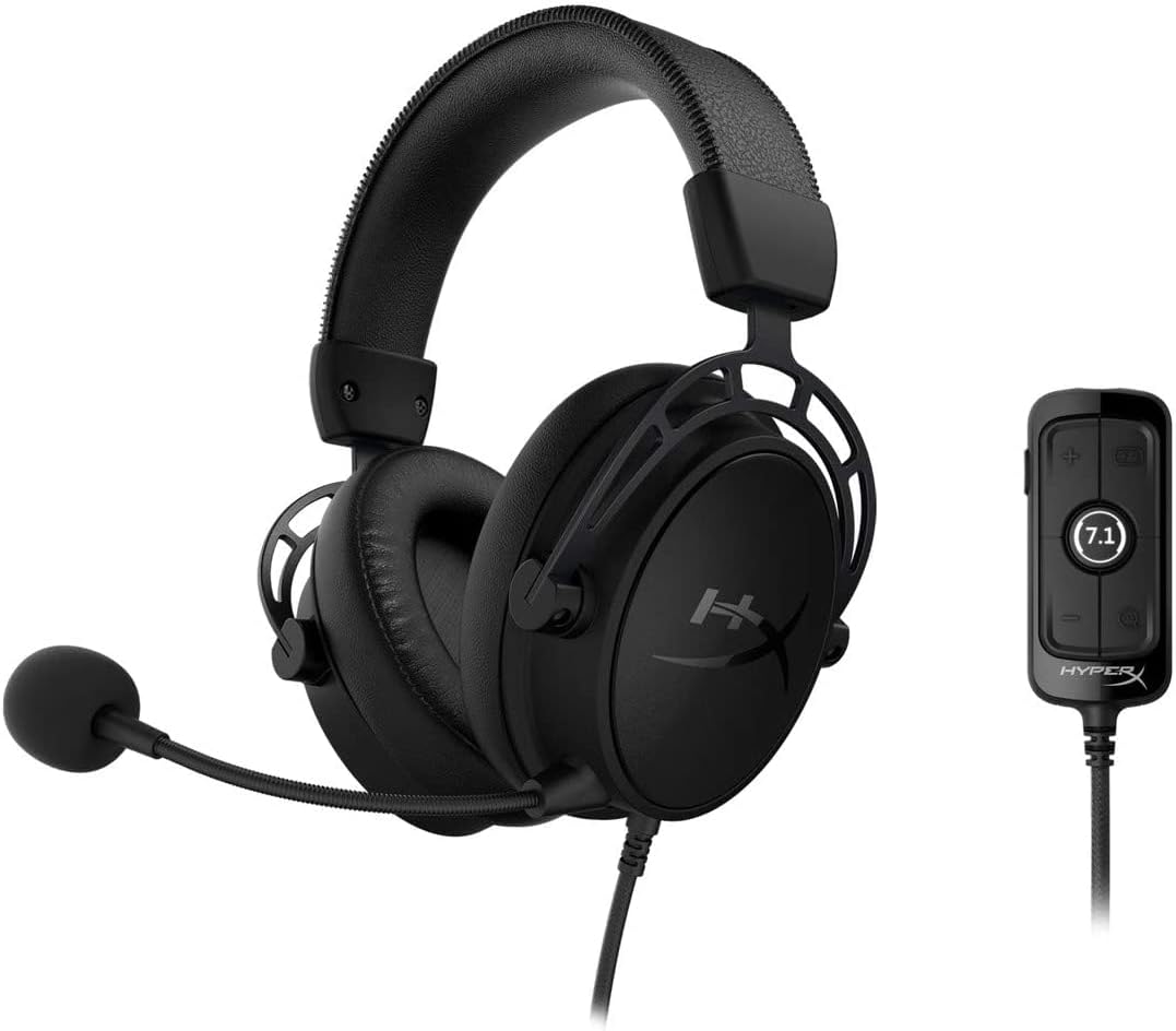 Blue PC Gaming Headset with 7.1 Surround Sound, Dual Chamber Drivers, and Noise Cancelling Microphone Q880045